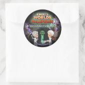 Kleine Werelden Halloween Frankenstein Stickers (Tas)