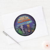 Kleine werelden Halloween Graveyard Stickers (Envelop)