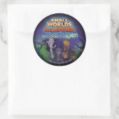 Kleine werelden Halloween Graveyard Stickers (Tas)