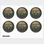 Kleine Werelden Halloween Grim Reaper Stickers (Vel)
