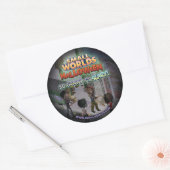 Kleine werelden Halloween Zombie Stickers (Envelop)