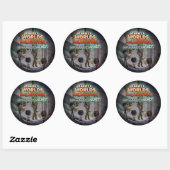 Kleine werelden Halloween Zombie Stickers (Vel)