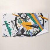 Kleine werelden IV, Abstract, Wassily Kandinsky Badhanddoek (Badhanddoek)