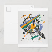 Kleine werelden IV, Abstract, Wassily Kandinsky Briefkaart (Voorkant / Achterkant)