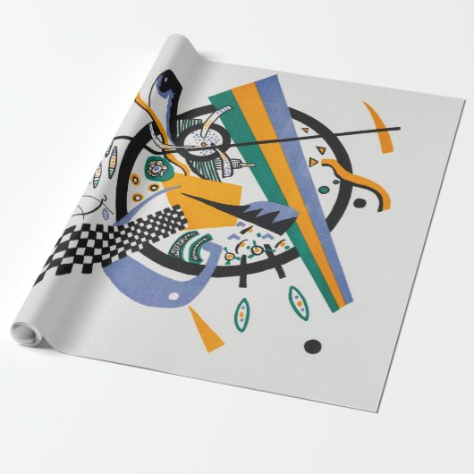 Kleine werelden IV, Abstract, Wassily Kandinsky Cadeaupapier (Uitgerold)