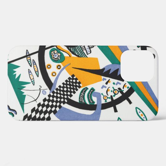 Kleine werelden IV, Abstract, Wassily Kandinsky Case-Mate iPhone Case (Achterkant (horizontaal))
