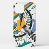 Kleine werelden IV, Abstract, Wassily Kandinsky Case-Mate iPhone Case (Achterkant)