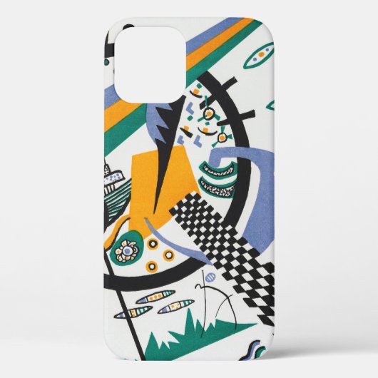 Kleine werelden IV, Abstract, Wassily Kandinsky Case-Mate iPhone Case (Achterkant)