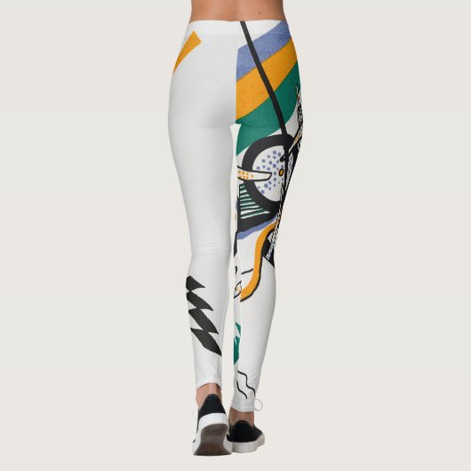 Kleine werelden IV, Abstract, Wassily Kandinsky Leggings (Achterkant)