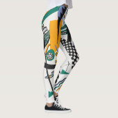 Kleine werelden IV, Abstract, Wassily Kandinsky Leggings (Rechts)
