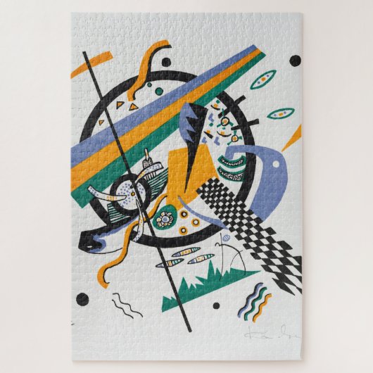 Kleine werelden IV, Abstract, Wassily Kandinsky Legpuzzel (Verticaal)
