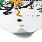 Kleine werelden IV, Abstract, Wassily Kandinsky Poster (Hoek)