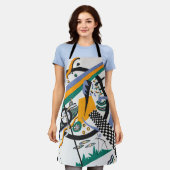 Kleine werelden IV, Abstract, Wassily Kandinsky Schort (Gedragen)