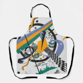 Kleine werelden IV, Abstract, Wassily Kandinsky Schort (Voorkant)