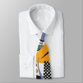 Kleine werelden IV, Abstract, Wassily Kandinsky Stropdas (Gebonden)