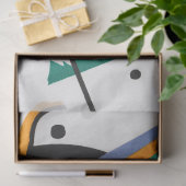 Kleine werelden IV, Abstract, Wassily Kandinsky Tissuepapier (Geschenk)