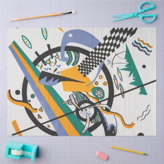 Kleine werelden IV, Abstract, Wassily Kandinsky Tissuepapier (Craft)