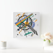 Kleine werelden IV, Abstract, Wassily Kandinsky Vierkante Klok (Huis)