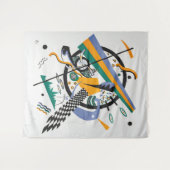 Kleine werelden IV, Abstract, Wassily Kandinsky Wandkleed (Voorkant (horizontaal))