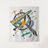 Kleine werelden IV, Abstract, Wassily Kandinsky Wandkleed (Voorkant)