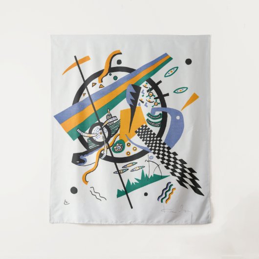 Kleine werelden IV, Abstract, Wassily Kandinsky Wandkleed (Voorkant)