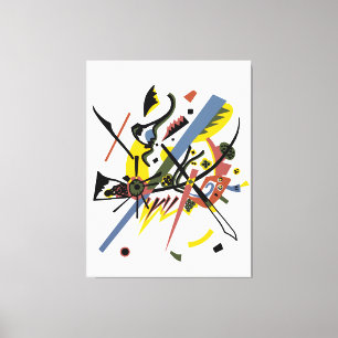 Kleine werelden, Vassily Kandinsky in digitale kle Canvas Afdruk