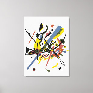 Kleine werelden, Vassily Kandinsky in digitale kle Canvas Afdruk