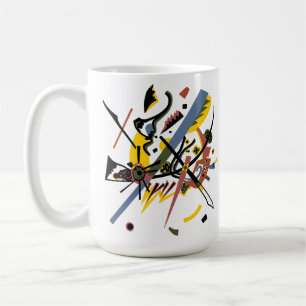 Kleine werelden, Vassily Kandinsky in digitale kle Koffiemok