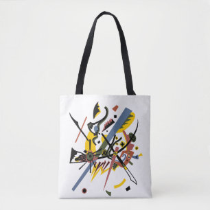 Kleine werelden, Vassily Kandinsky in digitale kle Tote Bag