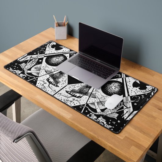  Kleine Werelden VI - Kandinsky Abstracte Kunst Bureaumat (Kantoor 2)