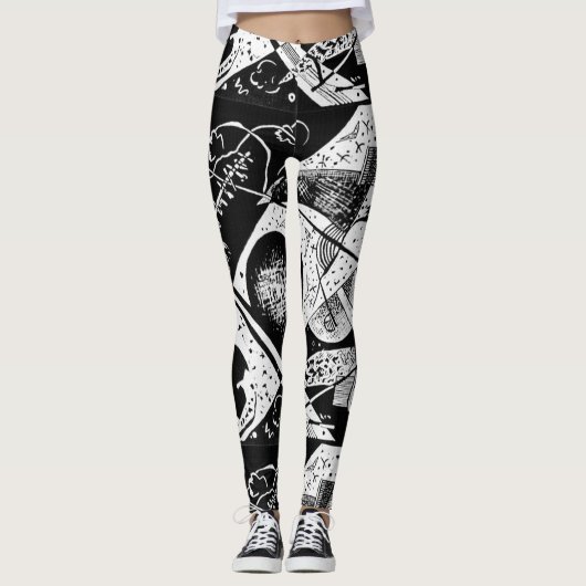 Kleine werelden VI - Kandinsky Leggings (Voorkant)