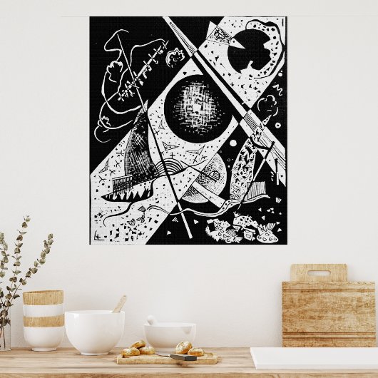 Kleine werelden VI - Kandinsky Poster (Keuken)