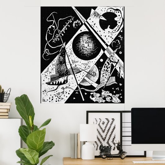 Kleine werelden VI - Kandinsky Poster (Thuiskantoor)