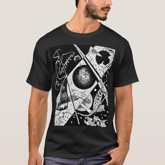 Kleine werelden VI - Kandinsky T-shirt (Voorkant)