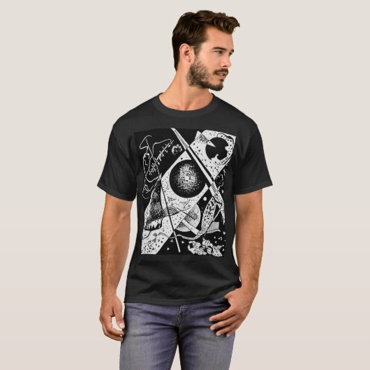 Kleine werelden VI - Kandinsky T-shirt (Voorkant volledig)