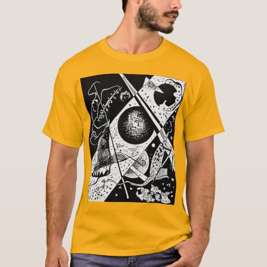Kleine werelden VI - Kandinsky T-shirt (Voorkant)