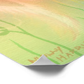 Kleine Wervelwind Engel Poster Print (Hoek)
