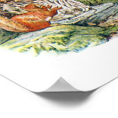 Kleine Wezentjes Kinderboek Illustratie Poster (Hoek)