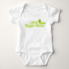 Kleine Wiggle Worm Bright Spring Green Inchworm Romper