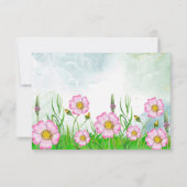 Kleine Wildbloem is onderweg dankzij je kaart (Achterkant)