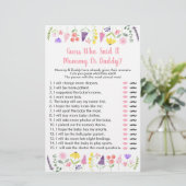 Kleine Wildbloem Raad die het schokdemper zei (Staand voorkant)