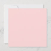 Kleine Wilde Baby in het Baby shower Bloom Kaart (Achterkant)