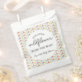 Kleine wilde Baby shower Bedankzakje (Geknipt)