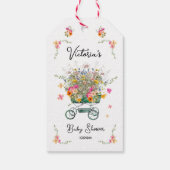 Kleine wilde Baby shower Cadeaulabel (Achterkant)