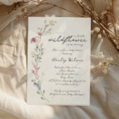 Kleine wilde Baby shower Kaart