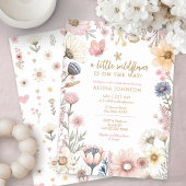 Kleine wilde Baby shower Kaart