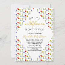 Kleine wilde Baby shower
