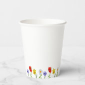 Kleine wilde Baby shower Papieren Bekers (Achterkant)