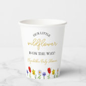 Kleine wilde Baby shower Papieren Bekers (Voorkant)