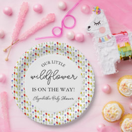 Kleine wilde Baby shower Papieren Bordje